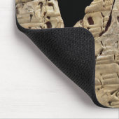 Urukからの楔形の原稿が付いているタブレット、 マウスパッド (コーナー)