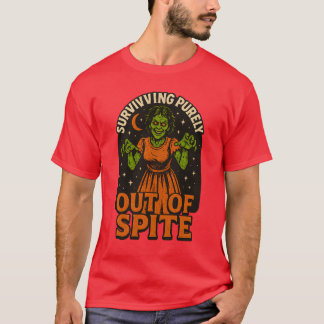 URVIVING PURELY OUT OF SPITE Tシャツ