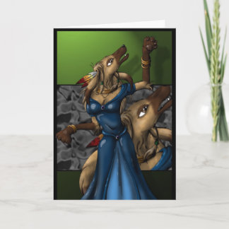 Urzuelaの挨拶状 カード