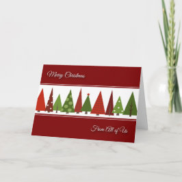 Usカードのビジネスクリスマス シーズンカード