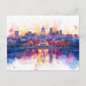 USキャピトルワシントンDCホリデーポストカード シーズンポストカード (正面)