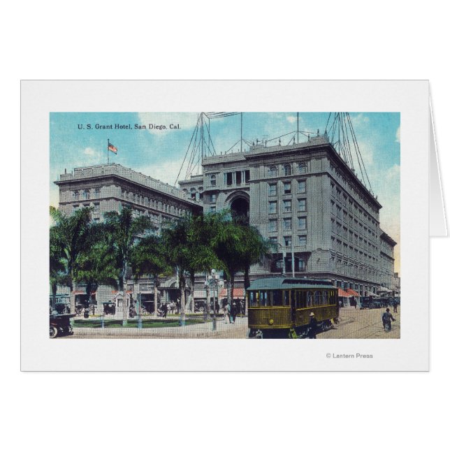 USグラントホテルの屋外ビュー (正面横)