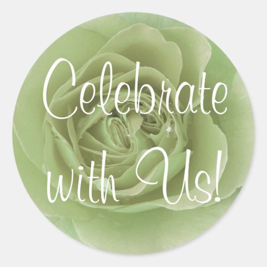 Usステッ祝ク付き ラウンドシール (正面)