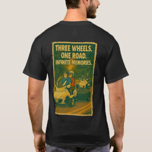 USスパイダーライダー – ポストカードホイールロードメモリ Tシャツ