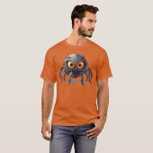 USスパイダーライダー – 怖いスパイダー Tシャツ (正面フル)