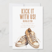 Usバースデーパーティー招待状でキック 招待状 (正面)