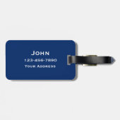 USフラカスタマイズグ ラゲッジタグ (裏面横)