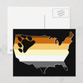 USベアプライド ポストカード (正面/裏面)