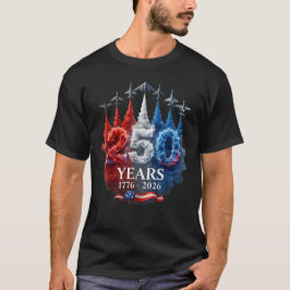 US建国250周年 1776 2026 ジェット機 Tシャツ