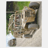 US特殊作戦車両 – MRZR-4 フリースブランケット (正面)