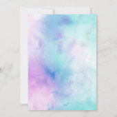 Us祝パステルウォーターカラー披露宴 招待状 (裏面)