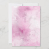 Us祝ピンクホワイトウォーター披露宴付き 招待状 (裏面)