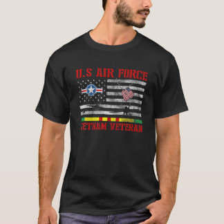 US空軍ベトナム退役軍人、USAF退役軍人D Tシャツ