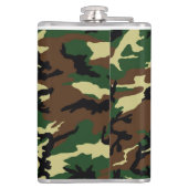 US軍ウッドランド迷彩 180mlまたは250ml フラスク (裏面)