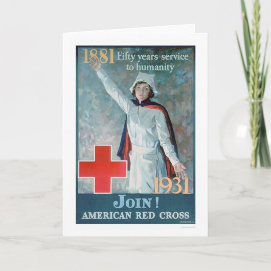 (US00304) 50勤続年数 カード (正面)