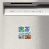 US0148アメリカ,統一された州,イエローストーン,冷蔵庫 マグネット (インサイチュ (食洗機))