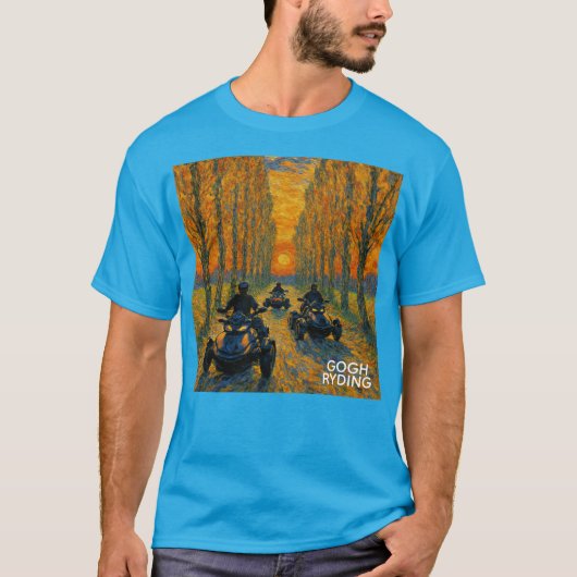 US スパイダーライダース - ゴッホライド 04 Tシャツ (正面)