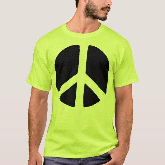 US スパイダーライダース - シンボル ピースサイン 透過 Tシャツ (正面)