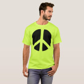 US スパイダーライダース - シンボル ピースサイン 透過 Tシャツ (正面フル)