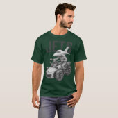 US スパイダーライダース - スパイダージェット Tシャツ (正面フル)