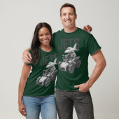 US スパイダーライダース - スパイダージェット Tシャツ (ユニセックス)