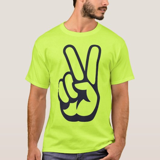 US スパイダーライダース - ハンドピースサイン トランス Tシャツ (正面)