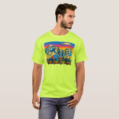 US スパイダーライダース - マウントラッシュモア Tシャツ (正面フル)