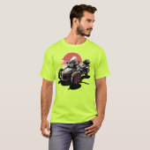 US スパイダーライダース - 太陽と影 Tシャツ (正面フル)
