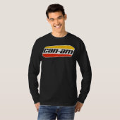 US スパイダーライダー - レトロ Can-Am ロゴ 2 Tシャツ (正面フル)