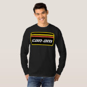 US スパイダー・ライダーズ - レトロ Can-Am ロゴ Tシャツ (正面フル)