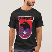 US - 州 - カリフォルニア Tシャツ (正面)