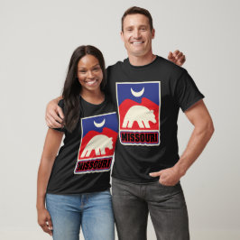 US - 州 - ミズーリ州 Tシャツ