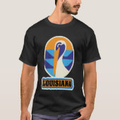 US - 州 - ルイジアナ Tシャツ (正面)