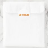 us $100 ラウンドシール (バッグ)