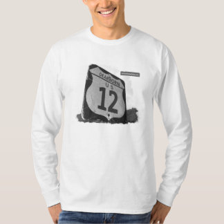 US-12人の長袖のティー Tシャツ