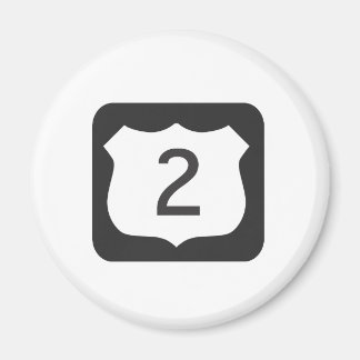 US-2風光明媚なハイウェイマグネット マグネット