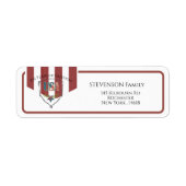 US 250 Anniversary We the People Patriotic Address ラベル (正面)