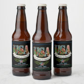 US 250 Aurora Black Beer Bottle Label ビールラベル (ボトル)
