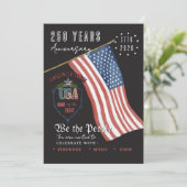 US 250 Patriotic We the People Patriotic 招待状 (スタンド正面)