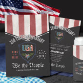 US 250 We the People Patriotic Anniversary  招待状