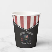US 250 We the People Patriotic Anniversary Paper 紙コップ (裏面)