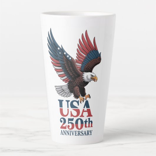US 250th Anniversary カフェラテマグ (正面)