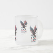 US 250th Anniversary  フロストグラスマグカップ (正面右)