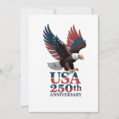 US 250th Anniversary 招待状 (正面)