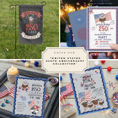 US 250th Celebration Great Eagle Family Invitation 招待状