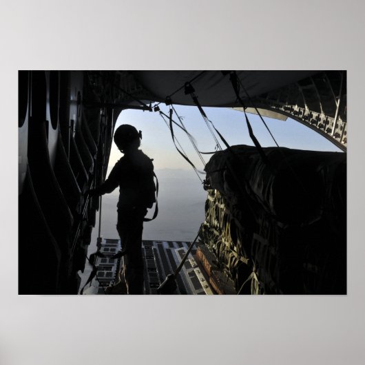 US Air Force loadmaster ポスター (正面)