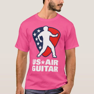 Us Air Guitar Shirt 男性へ Women Children Tシャツ