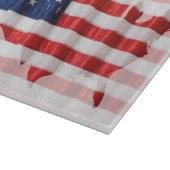 US/Americanの旗のまな板 カッティングボード (角)