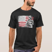 US American Flag Tシャツ (正面)