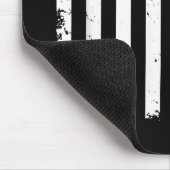 US American Flag with Bunny for Easter Day マウスパッド (コーナー)